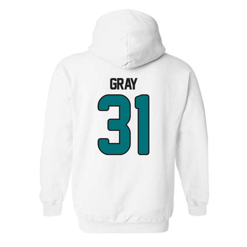 Coastal Carolina - NCAA Football : Walt Gray - Replica Shersey Hooded Sweatshirt-1