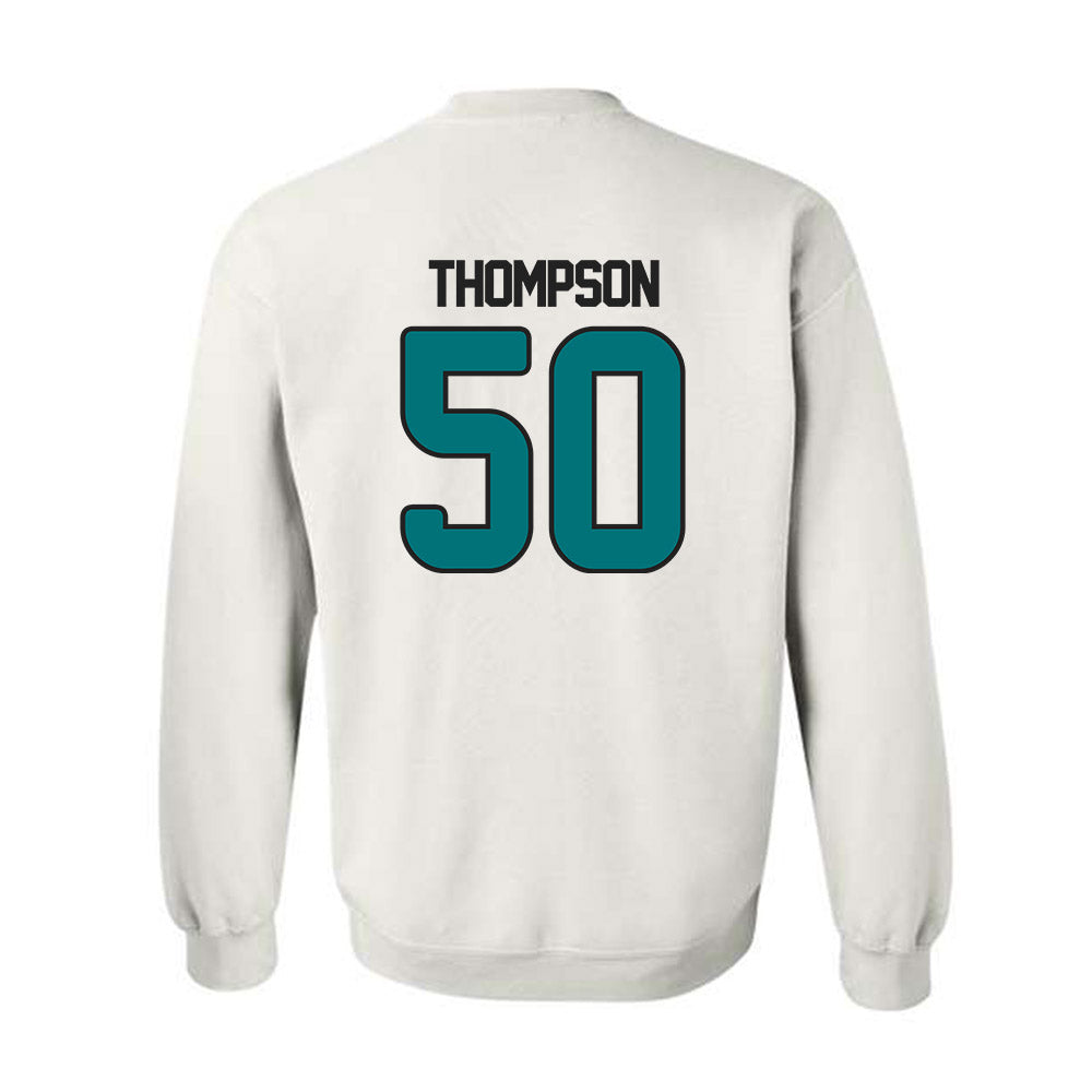 Coastal Carolina - NCAA Football : Nate Thompson - Replica Shersey Crewneck Sweatshirt-1