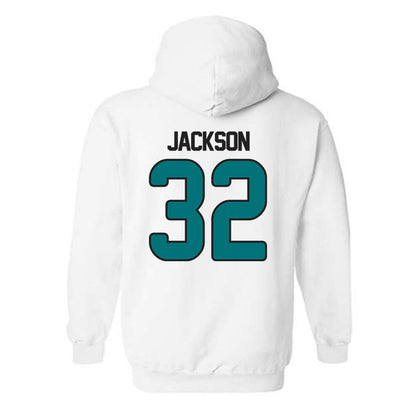 Coastal Carolina - NCAA Football : Jayden Jackson - Replica Shersey Hooded Sweatshirt