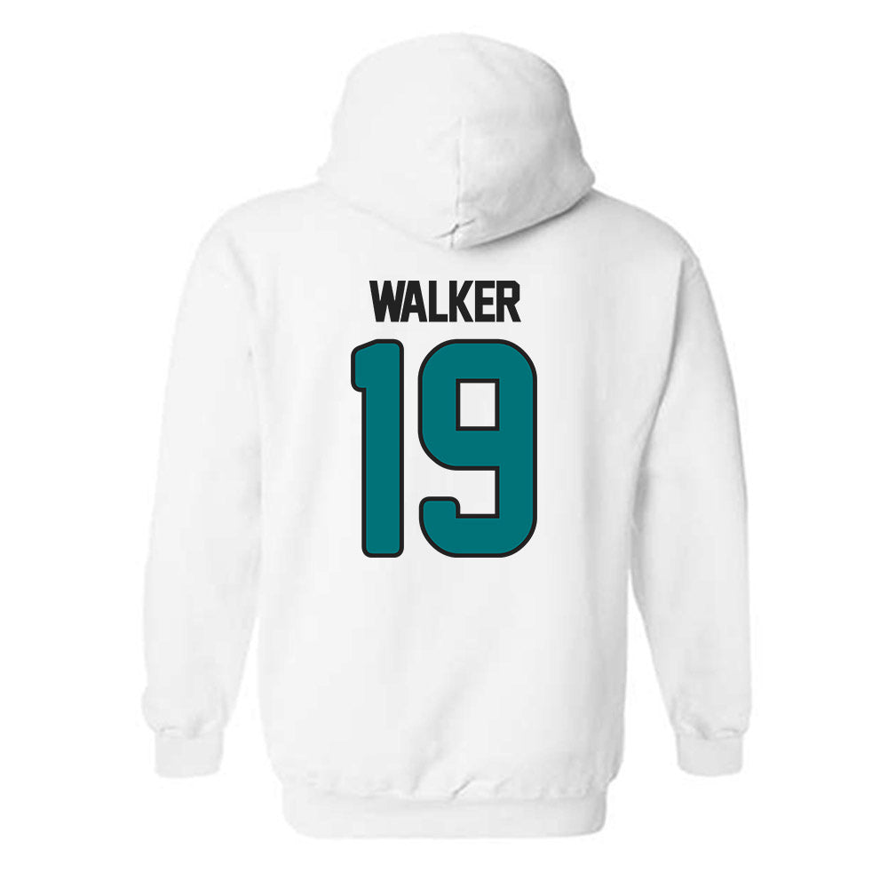 Coastal Carolina - NCAA Football : Alex Walker - Replica Shersey Hooded Sweatshirt-1