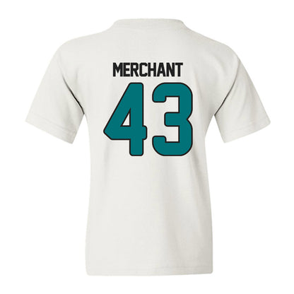 Coastal Carolina - NCAA Football : Nate Merchant - Replica Shersey Youth T-Shirt-1