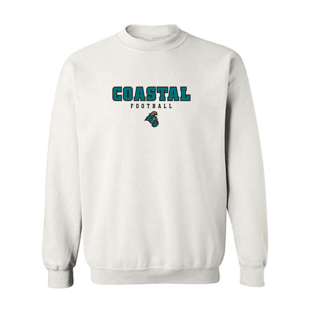 Coastal Carolina - NCAA Football : Nate Thompson - Replica Shersey Crewneck Sweatshirt-0