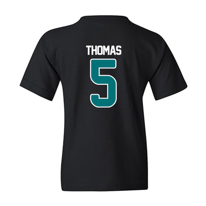 Coastal Carolina - NCAA Football : Dante Thomas - Sports Shersey Youth T-Shirt-1