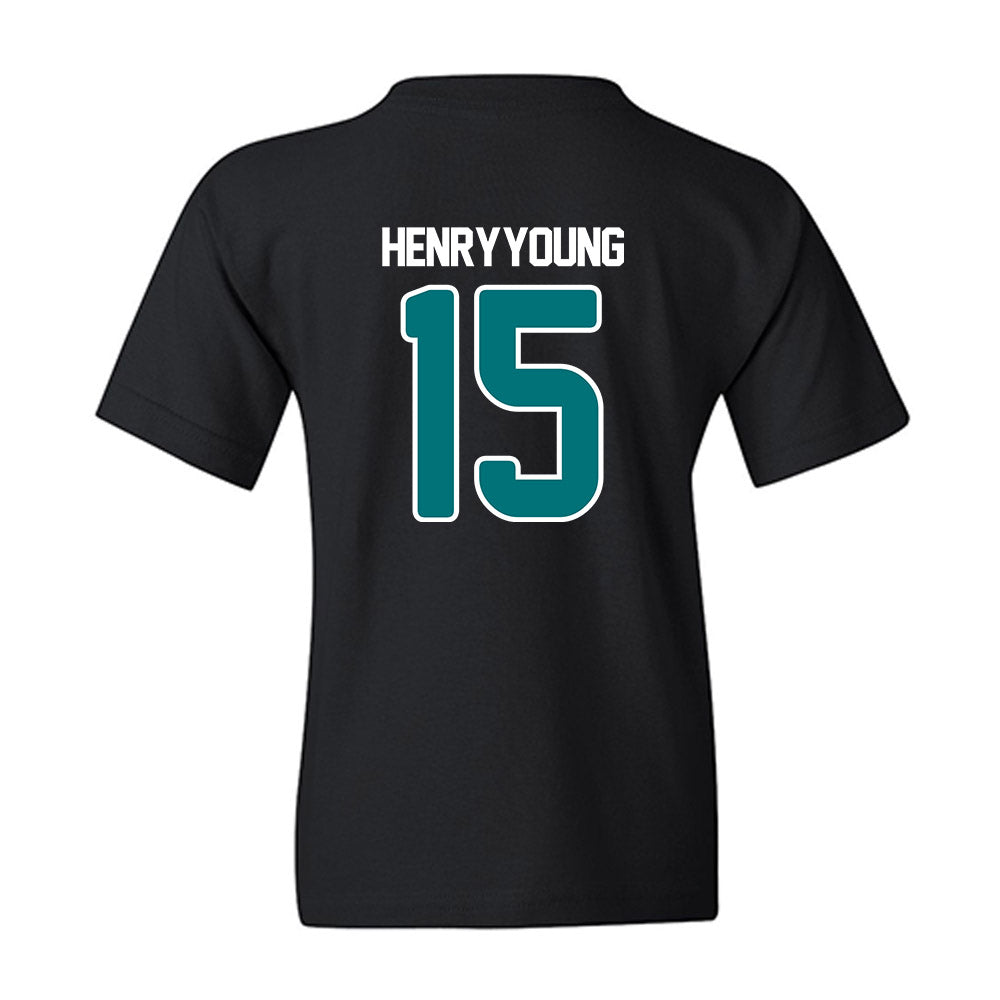 Coastal Carolina - NCAA Football : Darrion Henry-Young - Sports Shersey Youth T-Shirt-1