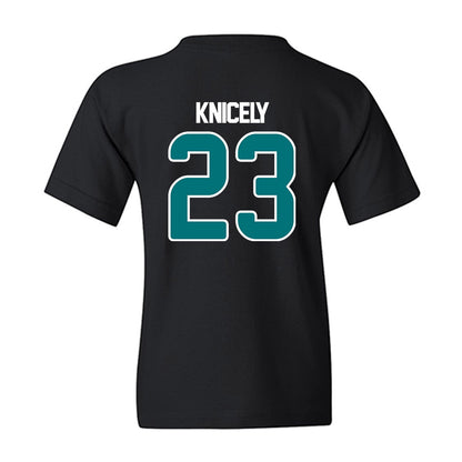 Coastal Carolina - NCAA Football : Dom Knicely - Sports Shersey Youth T-Shirt-1