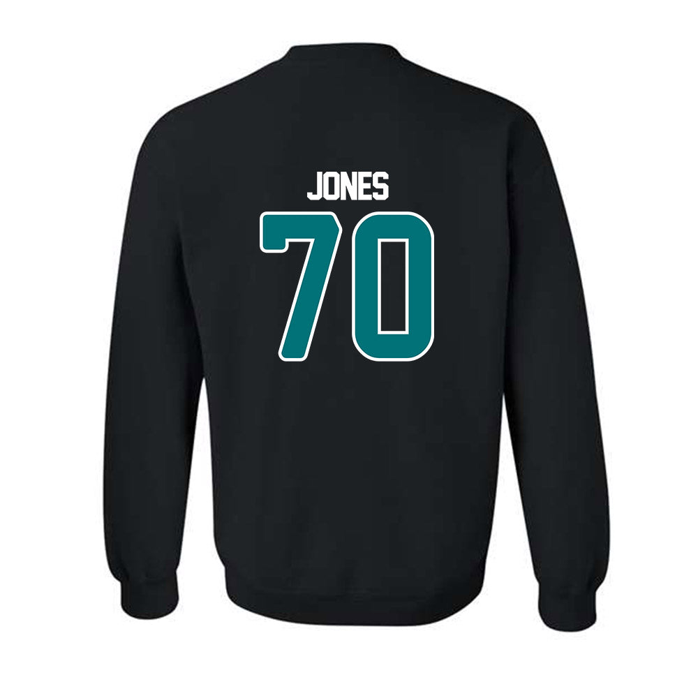 Coastal Carolina - NCAA Football : Daniel Jones - Sports Shersey Crewneck Sweatshirt-1
