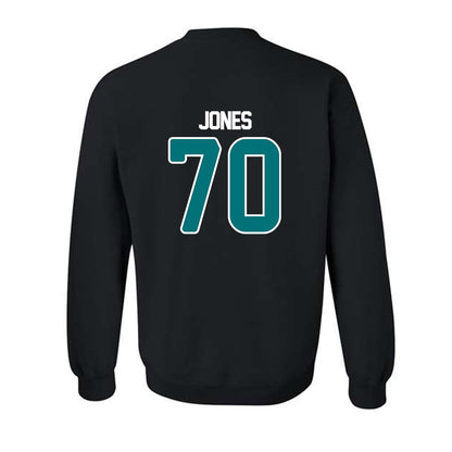 Coastal Carolina - NCAA Football : Daniel Jones - Sports Shersey Crewneck Sweatshirt-1