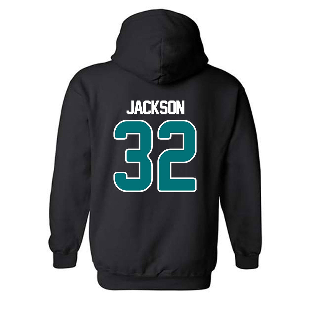 Coastal Carolina - NCAA Football : Jayden Jackson - Sports Shersey Hooded Sweatshirt