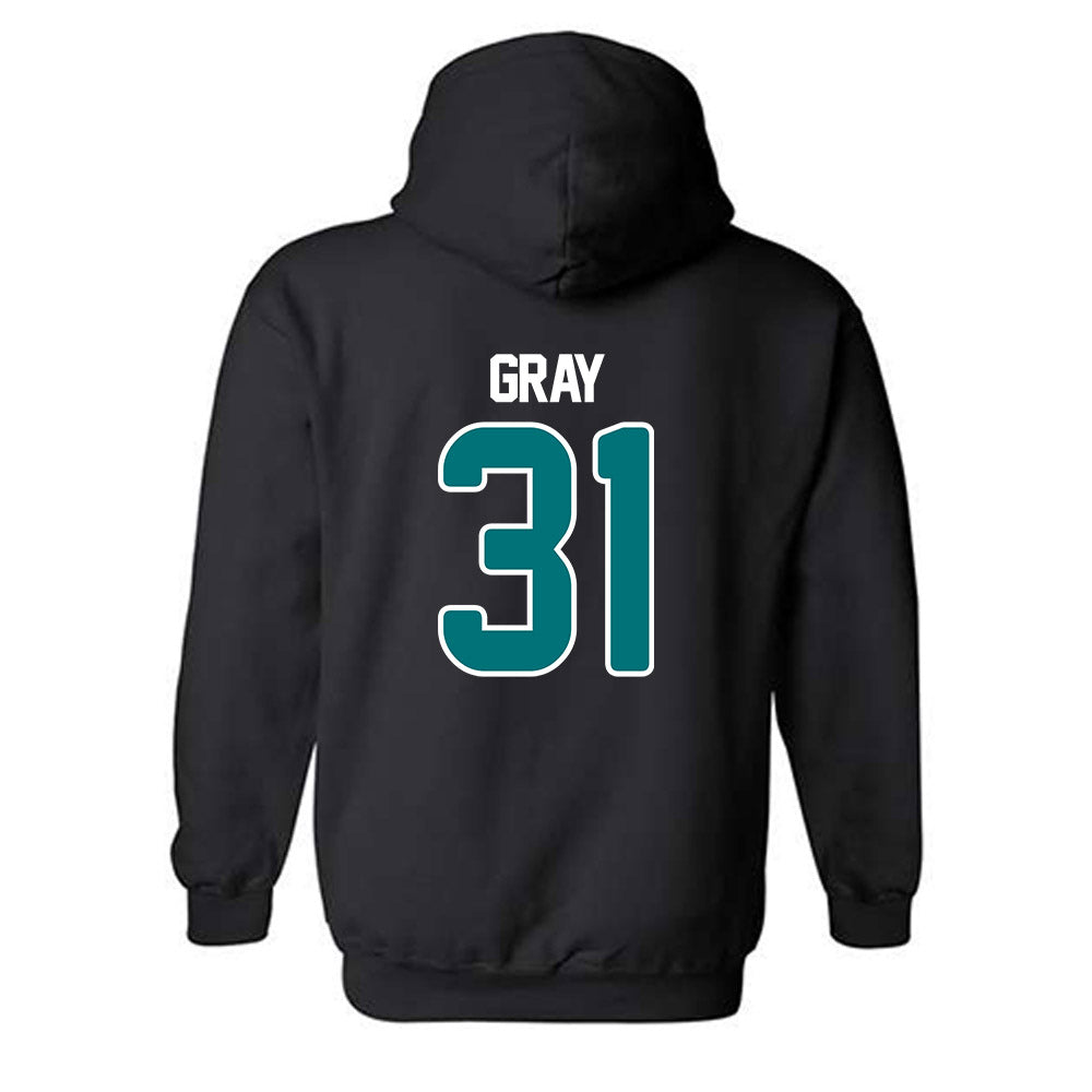 Coastal Carolina - NCAA Football : Walt Gray - Sports Shersey Hooded Sweatshirt-1