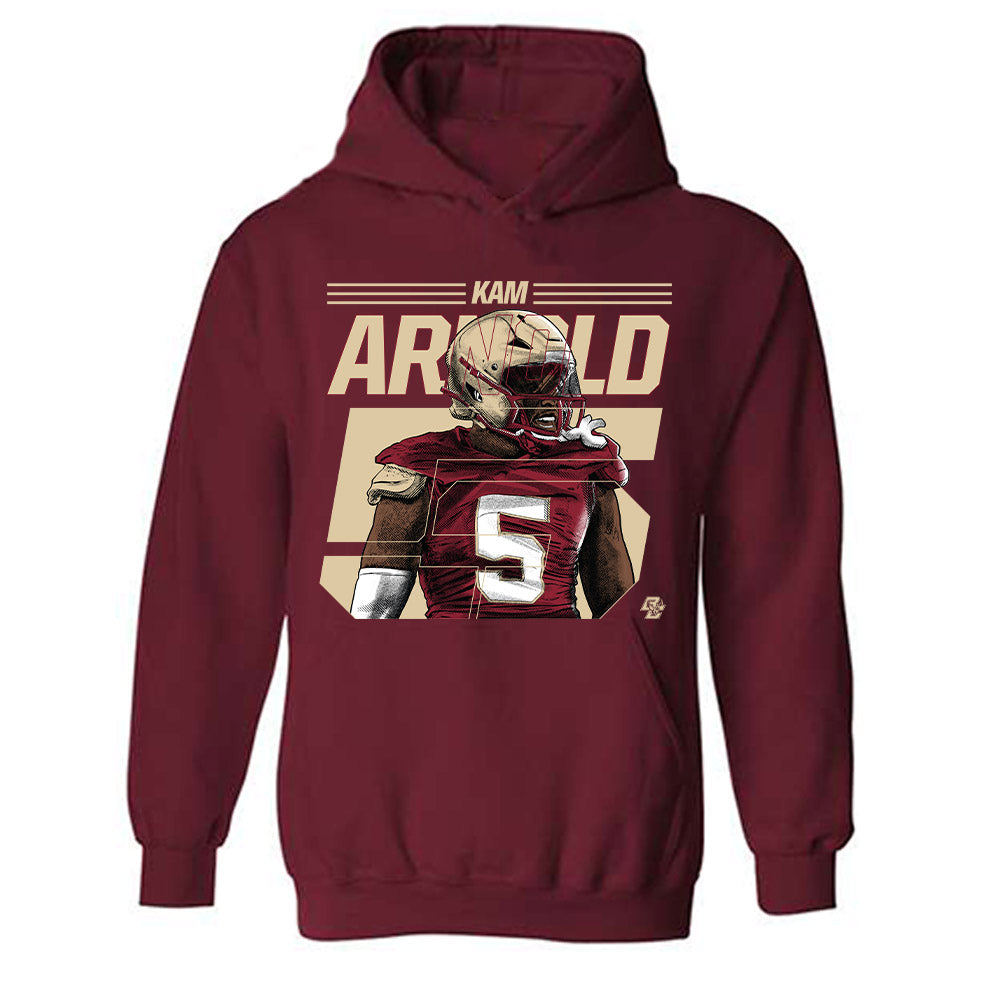 Boston College - NCAA Football : Kam Arnold - Hooded Sweatshirt