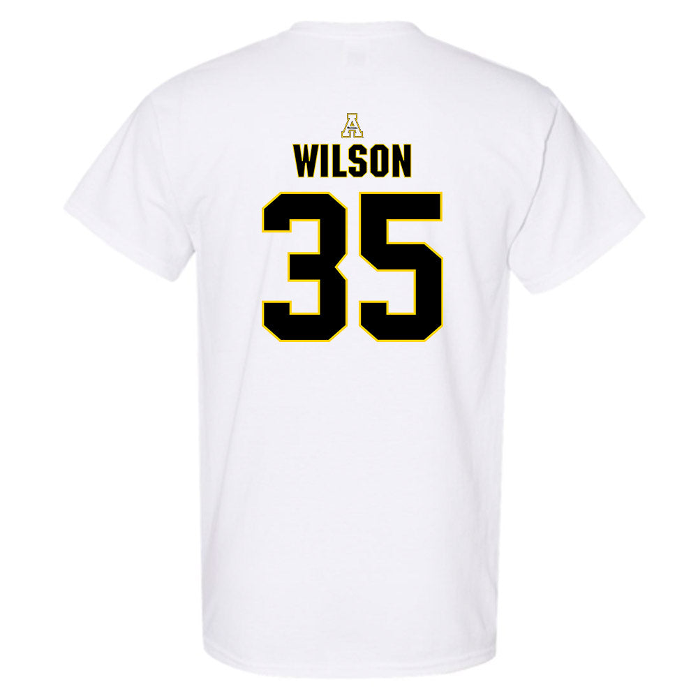 App State - NCAA Baseball : Ethan Wilson - Replica Shersey T-Shirt-1
