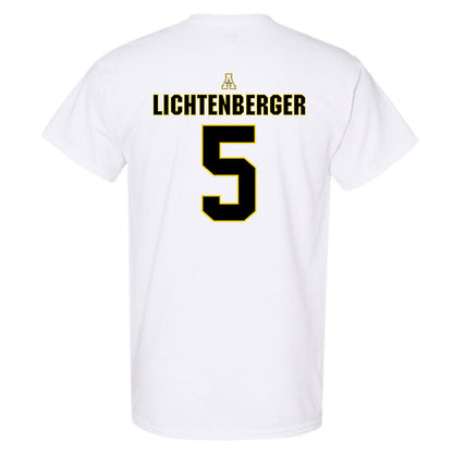 App State - NCAA Baseball : Tyler Lichtenberger - Replica Shersey T-Shirt-1