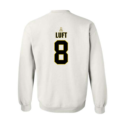 App State - NCAA Baseball : Riley Luft - Replica Shersey Crewneck Sweatshirt-1