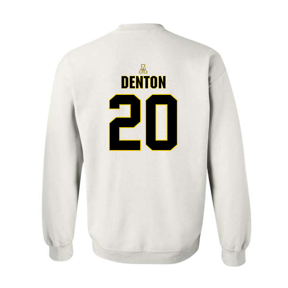 App State - NCAA Baseball : Colton Denton - Replica Shersey Crewneck Sweatshirt-1