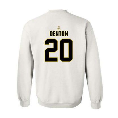 App State - NCAA Baseball : Colton Denton - Replica Shersey Crewneck Sweatshirt-1