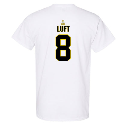 App State - NCAA Baseball : Riley Luft - Replica Shersey T-Shirt-1