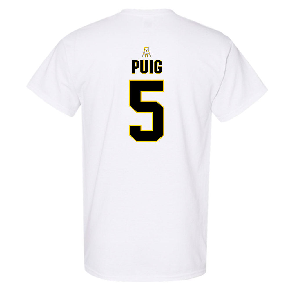App State - NCAA Baseball : Ethan Puig - Replica Shersey T-Shirt-1