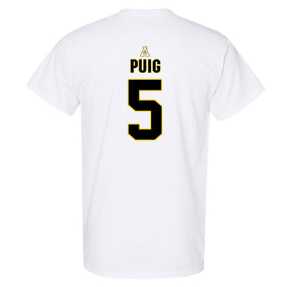 App State - NCAA Baseball : Ethan Puig - Replica Shersey T-Shirt-1