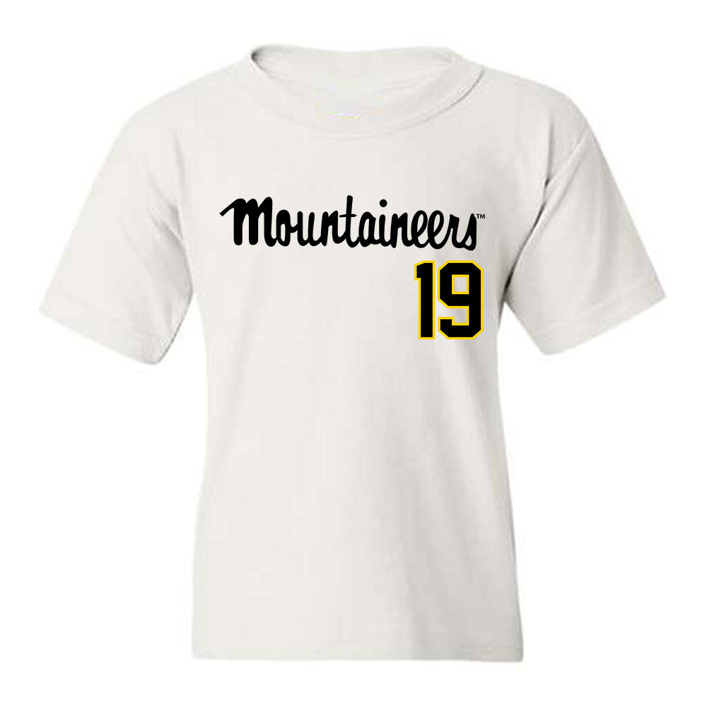 App State - NCAA Baseball : Brooks Wright - Replica Shersey Youth T-Shirt-0