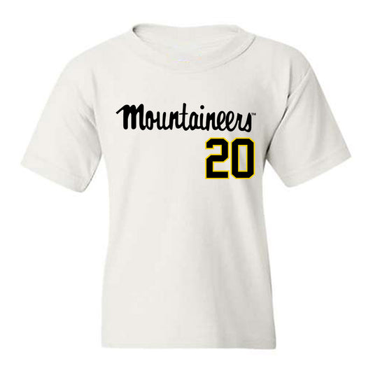 App State - NCAA Baseball : Colton Denton - Replica Shersey Youth T-Shirt-0