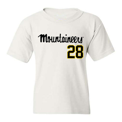 App State - NCAA Baseball : Nick DiRito - Replica Shersey Youth T-Shirt-0