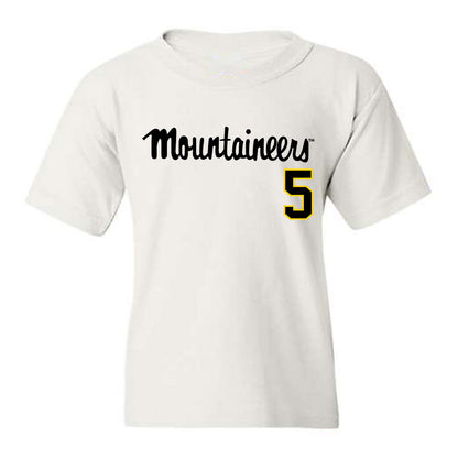 App State - NCAA Baseball : Ethan Puig - Replica Shersey Youth T-Shirt-0