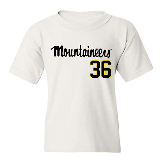 App State - NCAA Baseball : Zach Lewis - Replica Shersey Youth T-Shirt