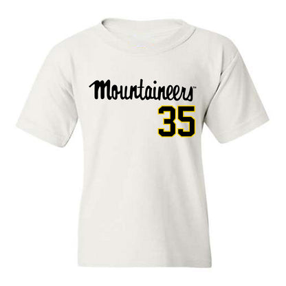 App State - NCAA Baseball : Liam Best - Replica Shersey Youth T-Shirt-0