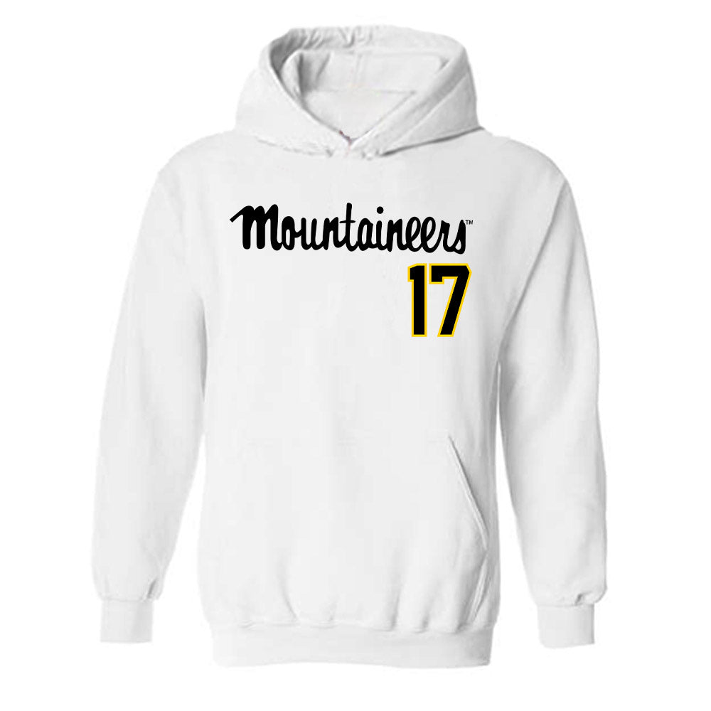 App State - NCAA Baseball : Nico Soul - Replica Shersey Hooded Sweatshirt-0