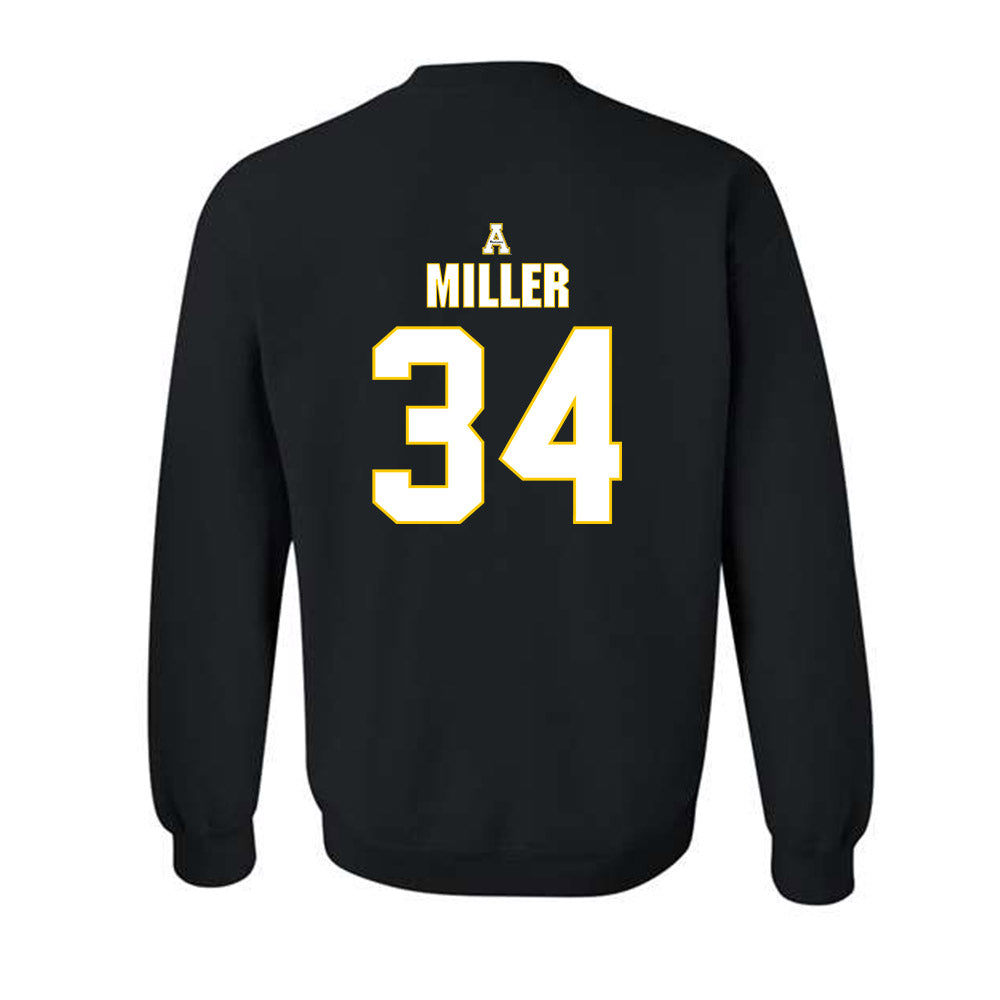 App State - NCAA Baseball : Kameron Miller - Replica Shersey Crewneck Sweatshirt-1