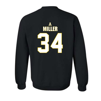 App State - NCAA Baseball : Kameron Miller - Replica Shersey Crewneck Sweatshirt-1
