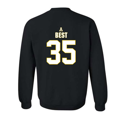 App State - NCAA Baseball : Liam Best - Replica Shersey Crewneck Sweatshirt-1