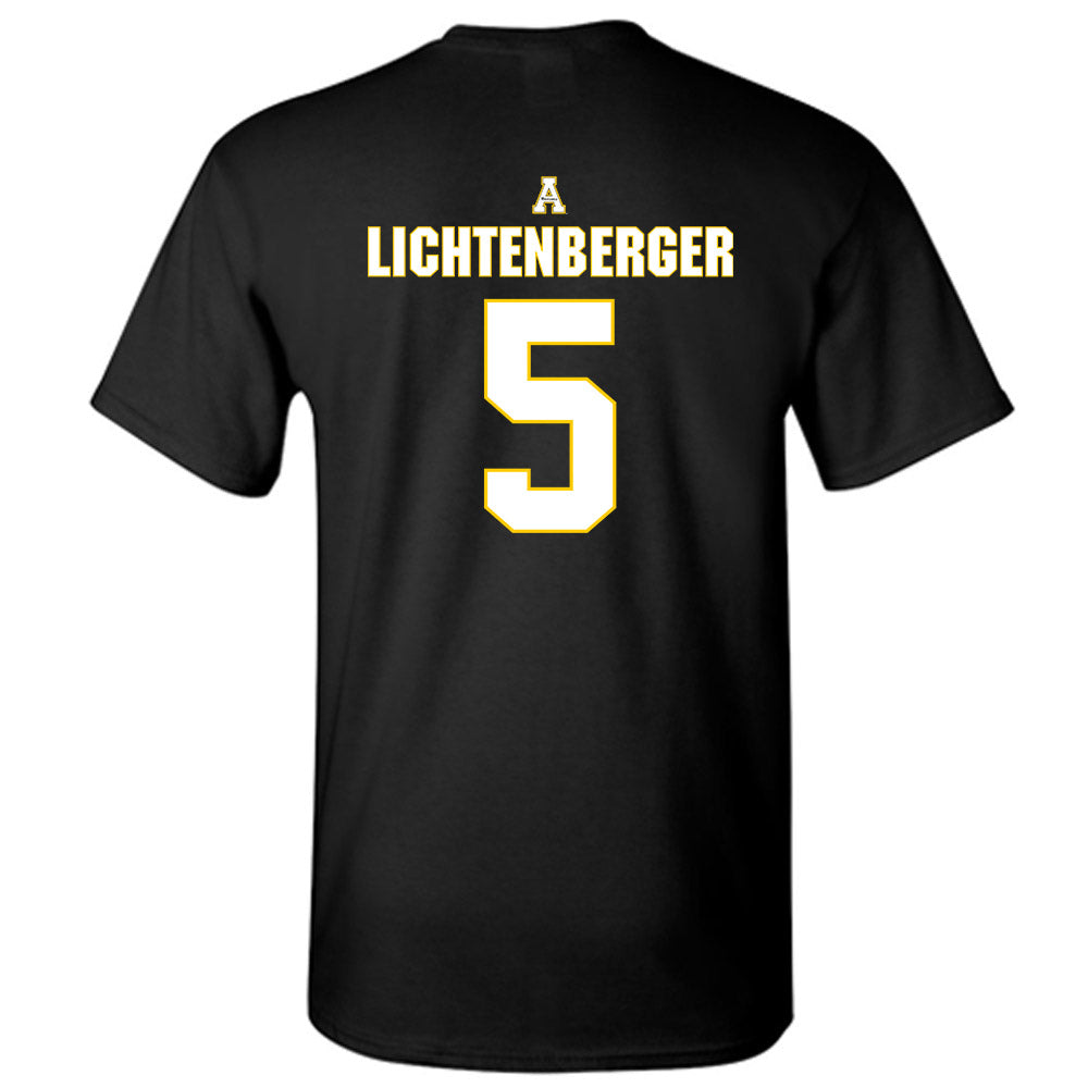 App State - NCAA Baseball : Tyler Lichtenberger - Replica Shersey T-Shirt-1