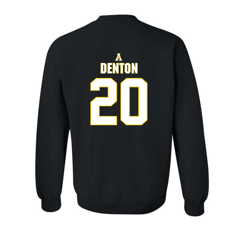 App State - NCAA Baseball : Colton Denton - Replica Shersey Crewneck Sweatshirt-1