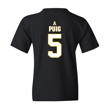 App State - NCAA Baseball : Ethan Puig - Replica Shersey Youth T-Shirt-1