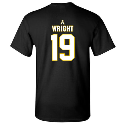 App State - NCAA Baseball : Brooks Wright - Replica Shersey T-Shirt-1