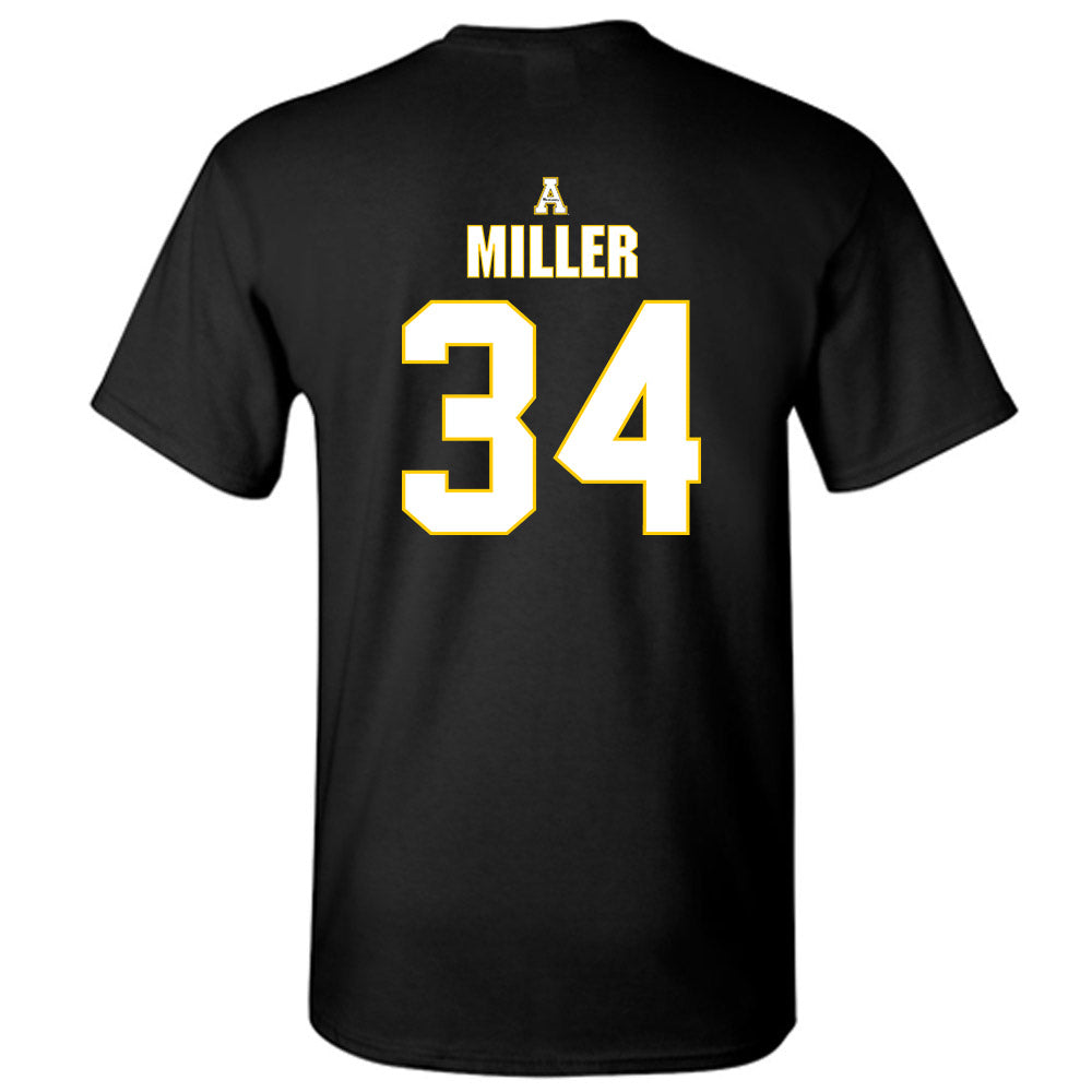 App State - NCAA Baseball : Kameron Miller - Replica Shersey T-Shirt-1