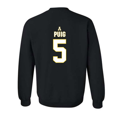 App State - NCAA Baseball : Ethan Puig - Replica Shersey Crewneck Sweatshirt-1