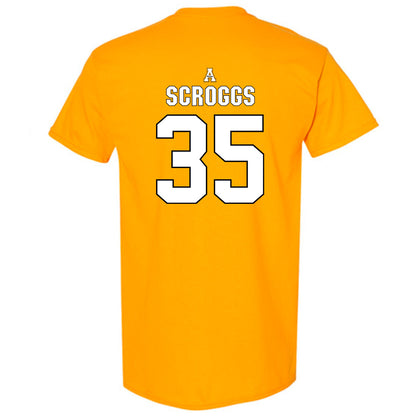 App State - NCAA Football : Jack Scroggs - Replica Shersey T-Shirt