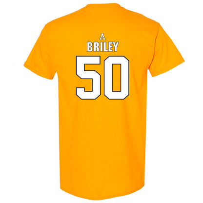App State - NCAA Football : Jackson Briley - Replica Shersey T-Shirt-1