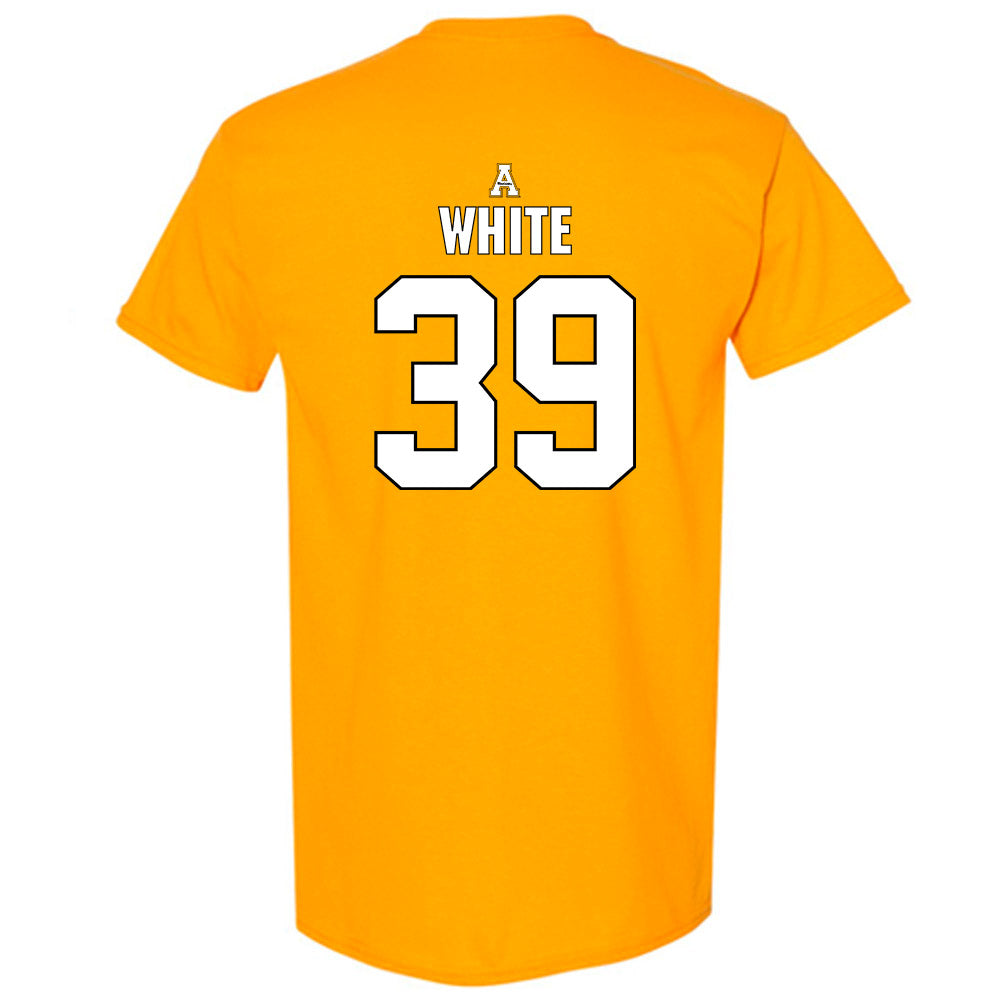 App State - NCAA Football : Kavin White - Replica Shersey T-Shirt-1
