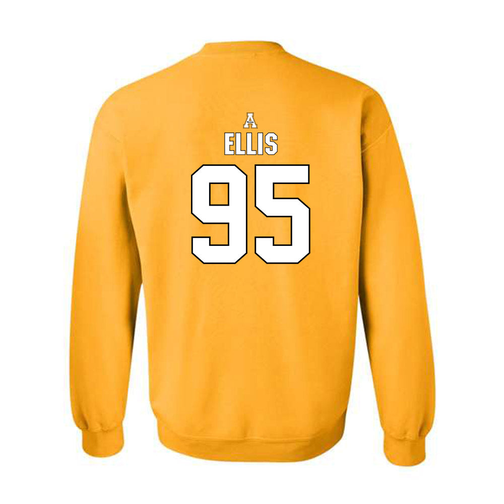 App State - NCAA Football : Kaden Ellis - Replica Shersey Crewneck Sweatshirt-1