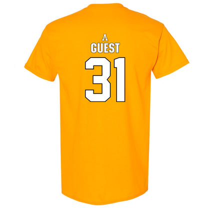 App State - NCAA Football : Max Guest - Replica Shersey T-Shirt-1