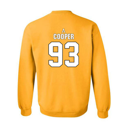 App State - NCAA Football : DeNigel Cooper - Replica Shersey Crewneck Sweatshirt-1