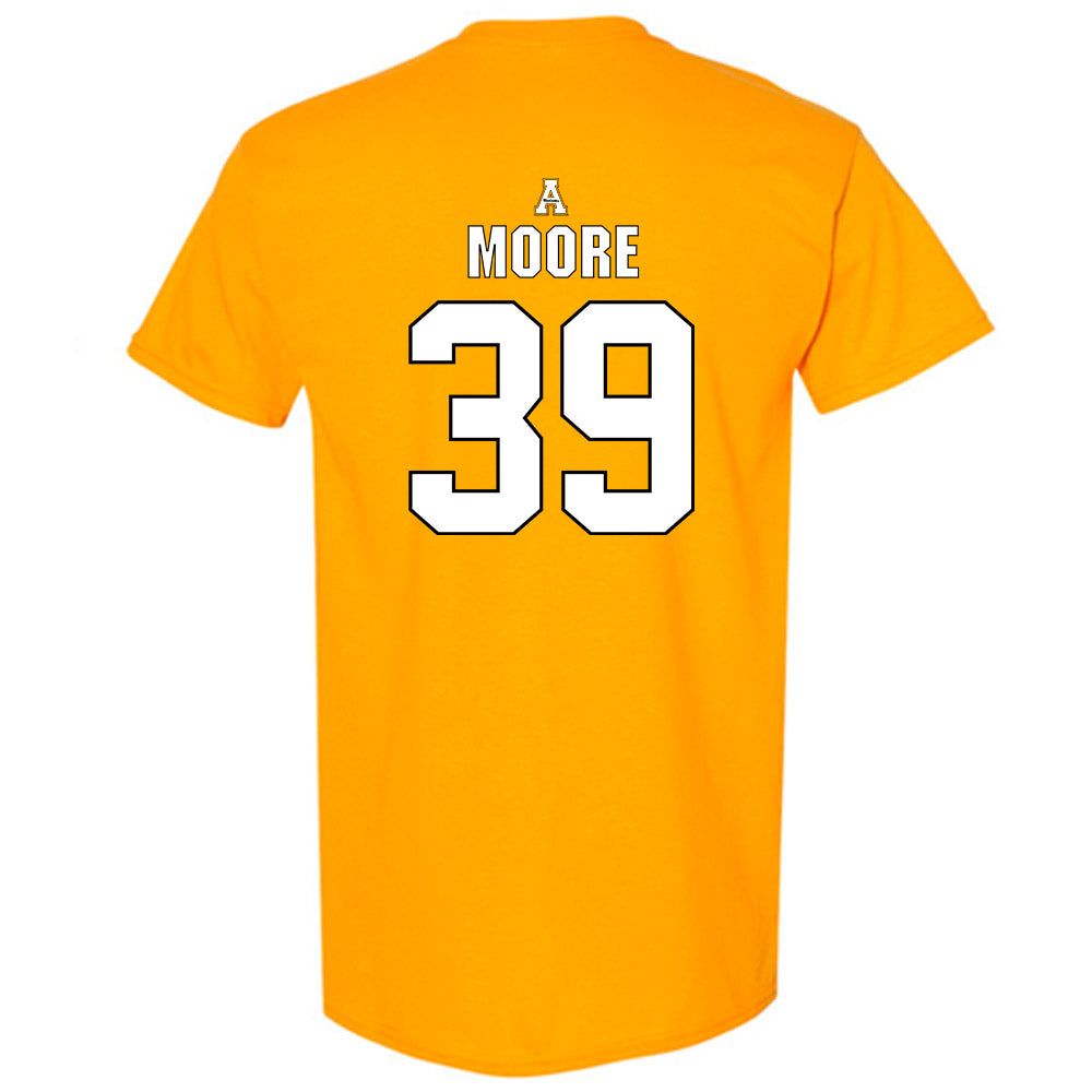 App State - NCAA Football : Jackson Moore - T-Shirt
