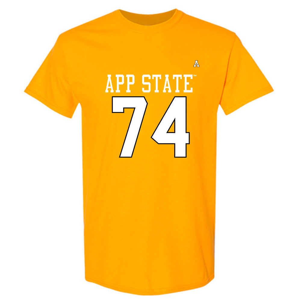 App State - NCAA Football : Griffin Scroggs - Replica Shersey T-Shirt-0