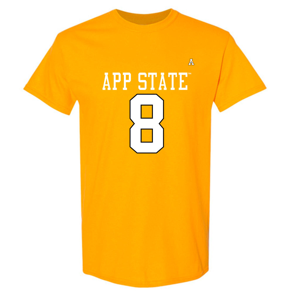 App State - NCAA Football : Dalton Stroman Jr - Replica Shersey T-Shirt