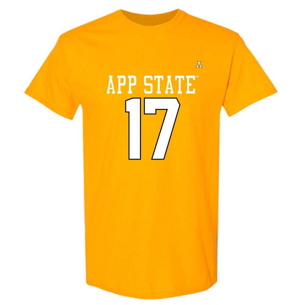 App State - NCAA Football : Jatorian Mack - Replica Shersey T-Shirt-0