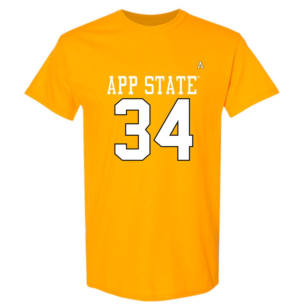 App State - NCAA Football : Joshua Acord - Replica Shersey T-Shirt-0