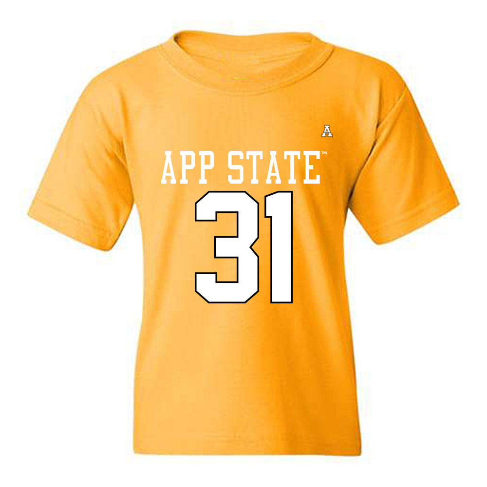App State - NCAA Football : Marquis Lane-Owens - Replica Shersey Youth T-Shirt-0